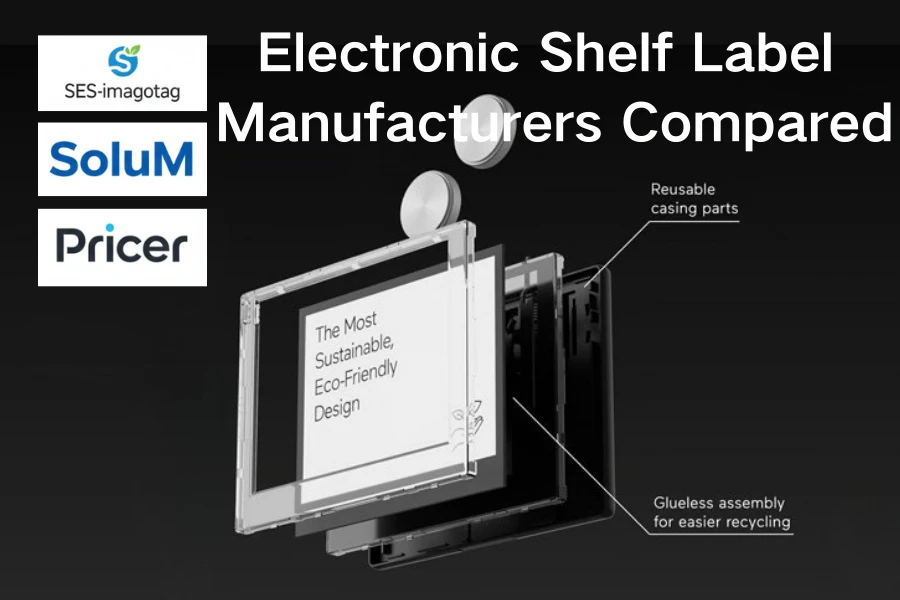 Porównanie producentów etykiet na półki elektroniczne: SES-imagotag vs SoluM ...