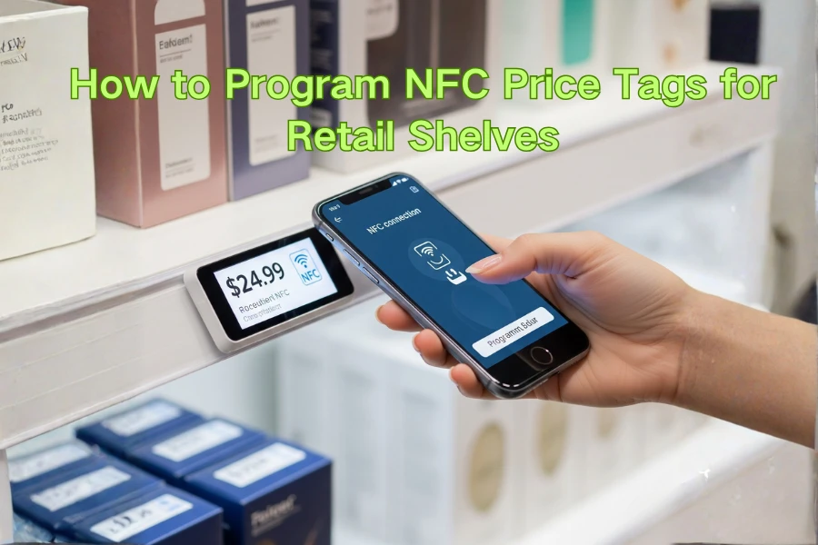 Jak zaprogramować metki NFC dla półek sklepowych