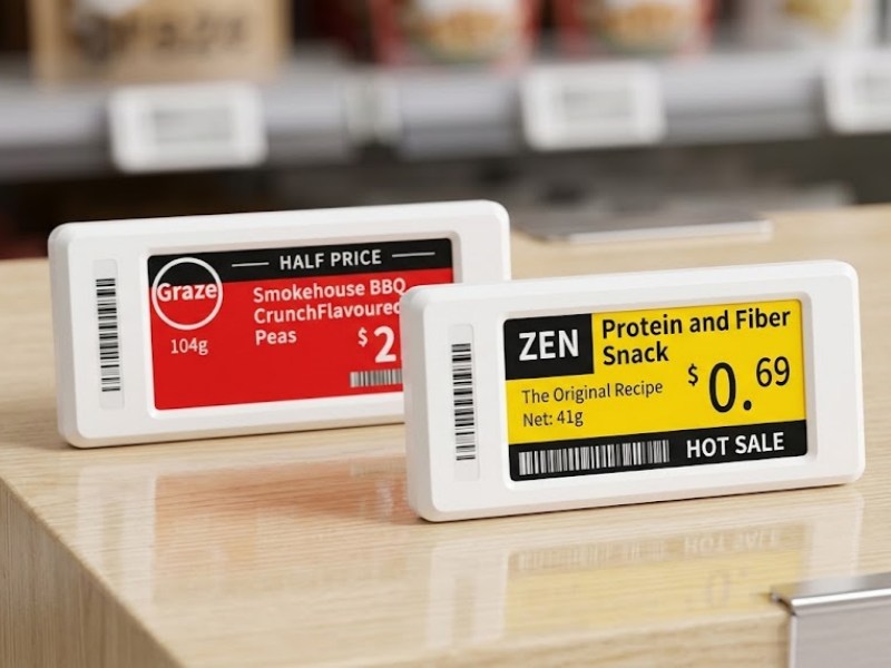 How Much Space Do Electronic Shelf Labels Actually Take Up How Much Space Do Electronic Shelf Labels Actually Take Up