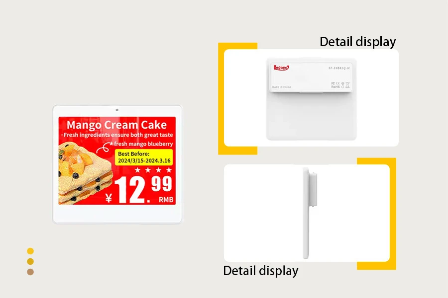 The 4.2-Inch Electronic Price Tag Technology The 4.2-Inch Electronic Price Tag Technology